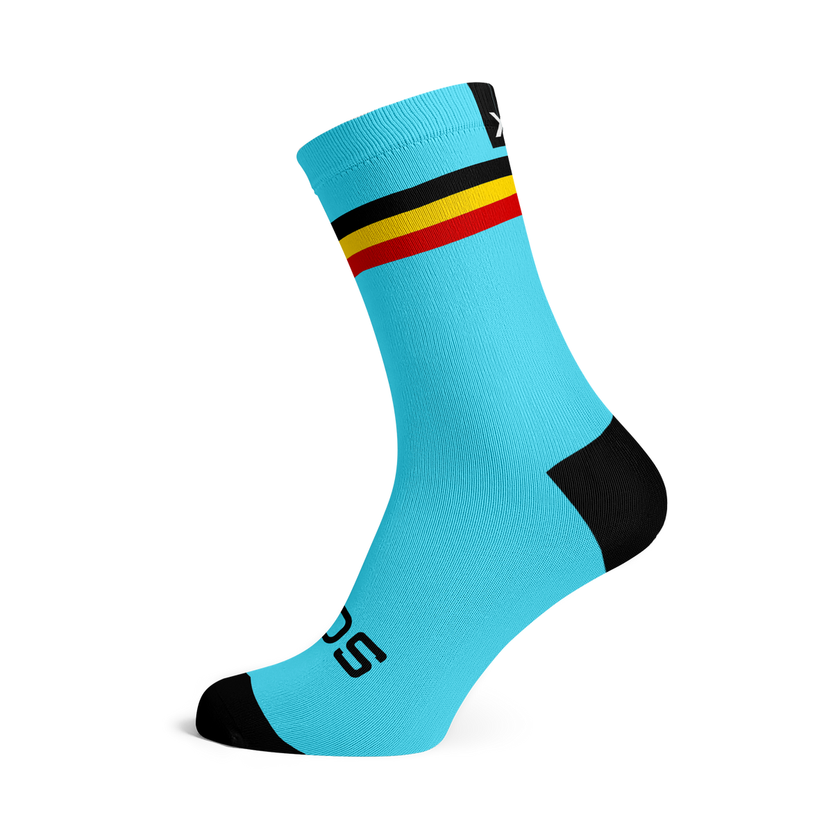 Belgium National Flag Crew Socks