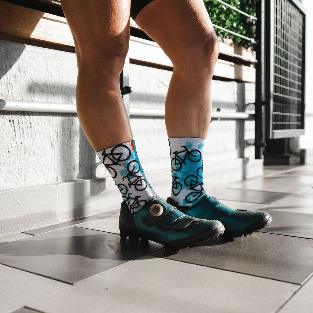 Bikes 2.0 Crew Socks
