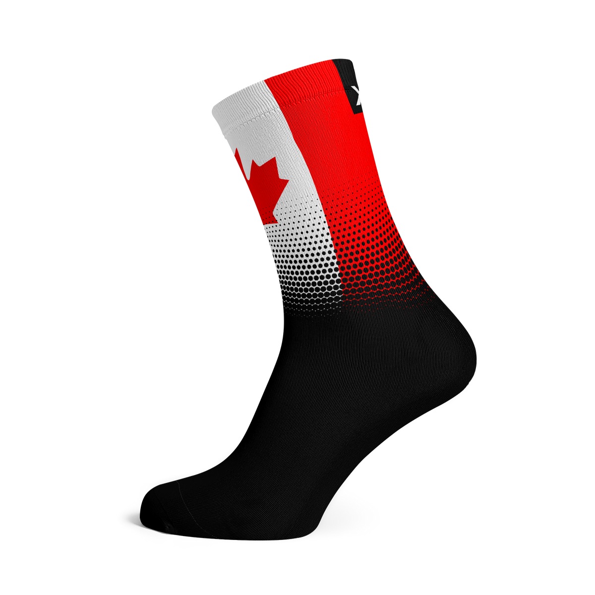 Canada Flag Crew Socks