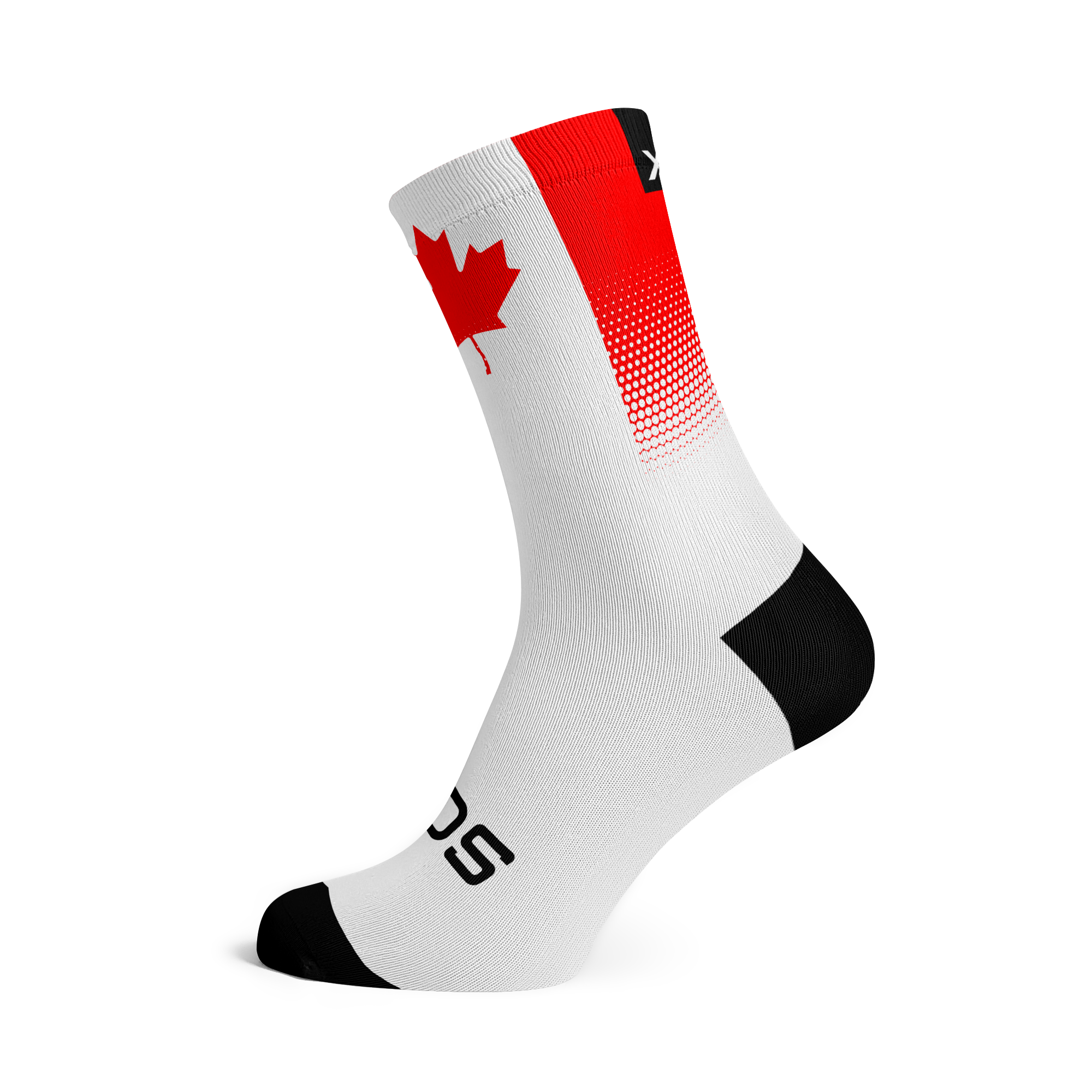 Canada Flag Crew Socks