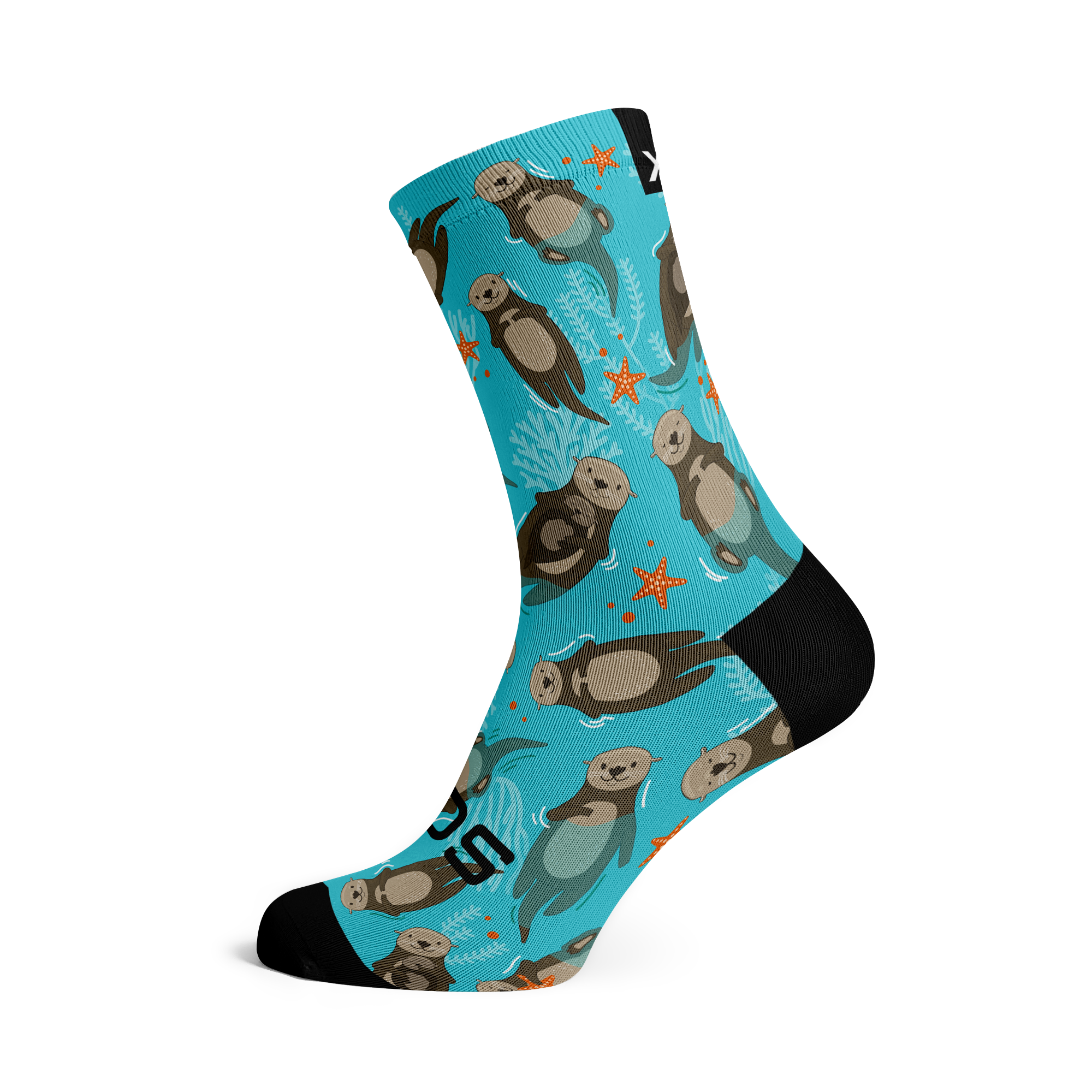 Otters Crew Socks