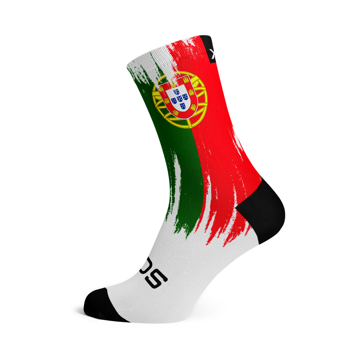 Portugal Splash Flag Crew Socks