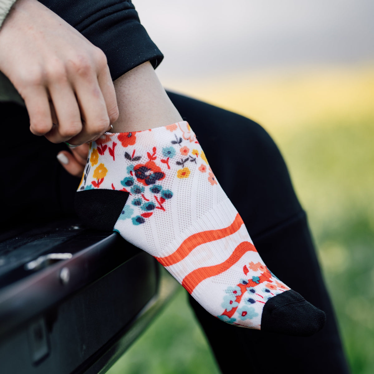 Ditsy Tab Combo Socks