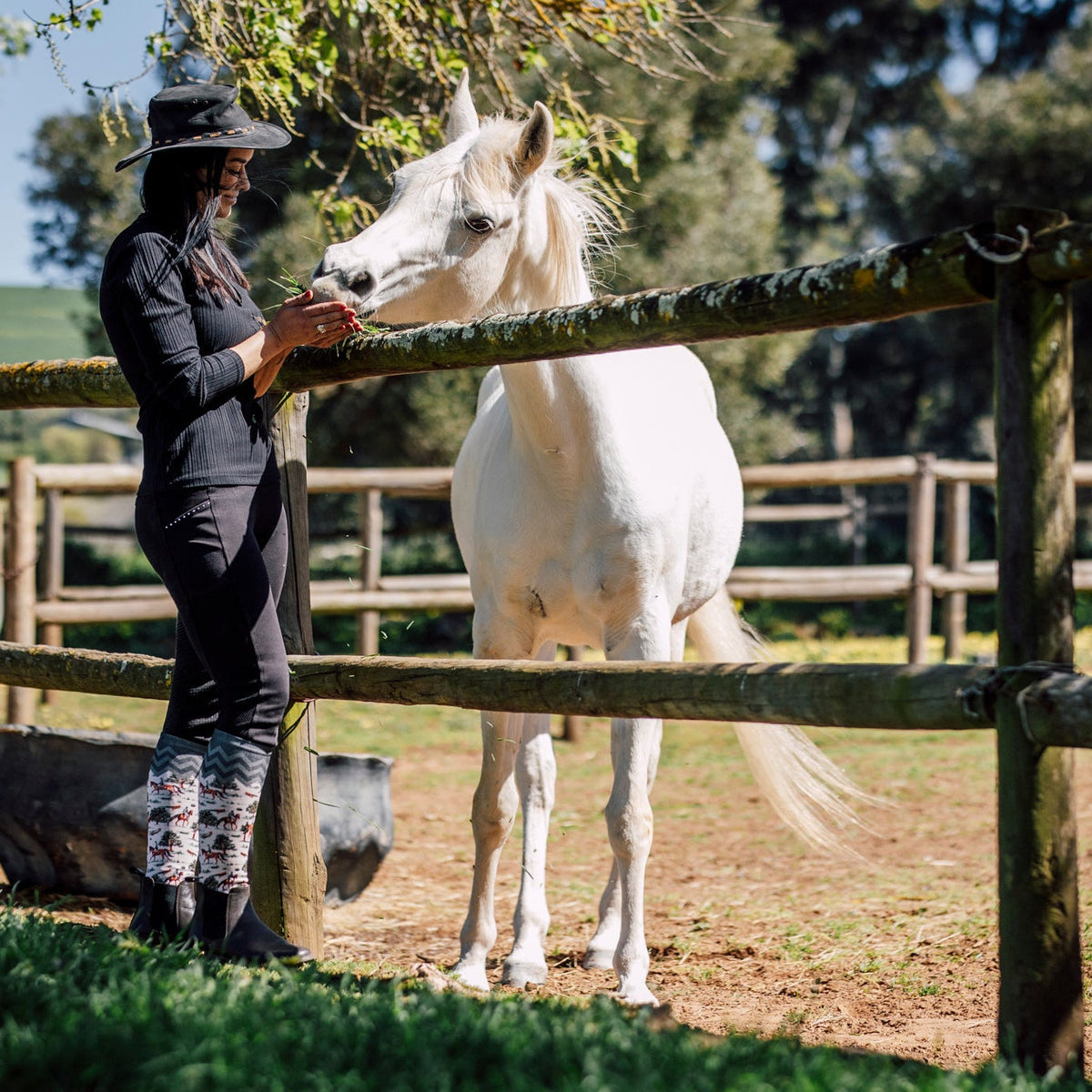 Country Rider Knee High Socks