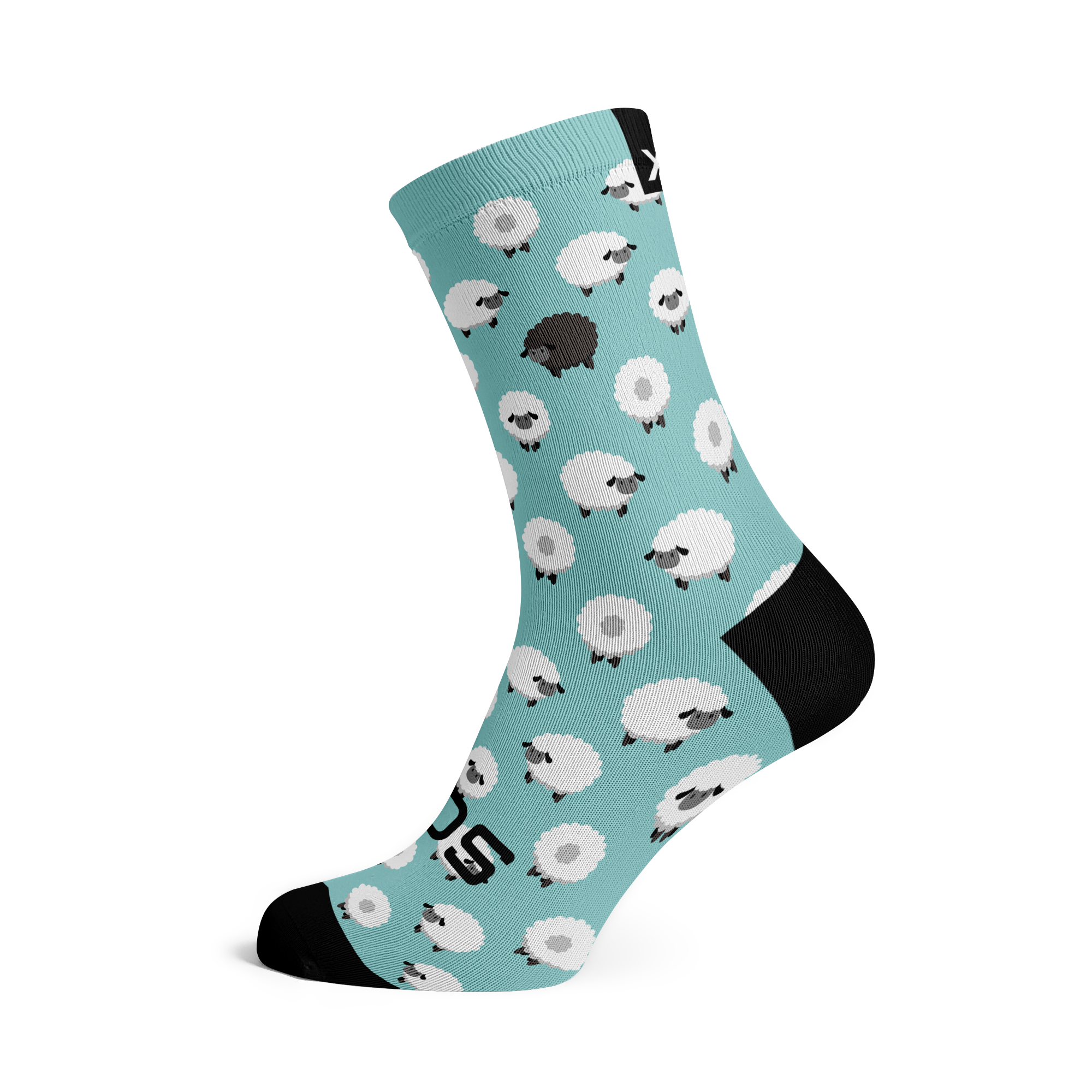 Sheep Crew Socks