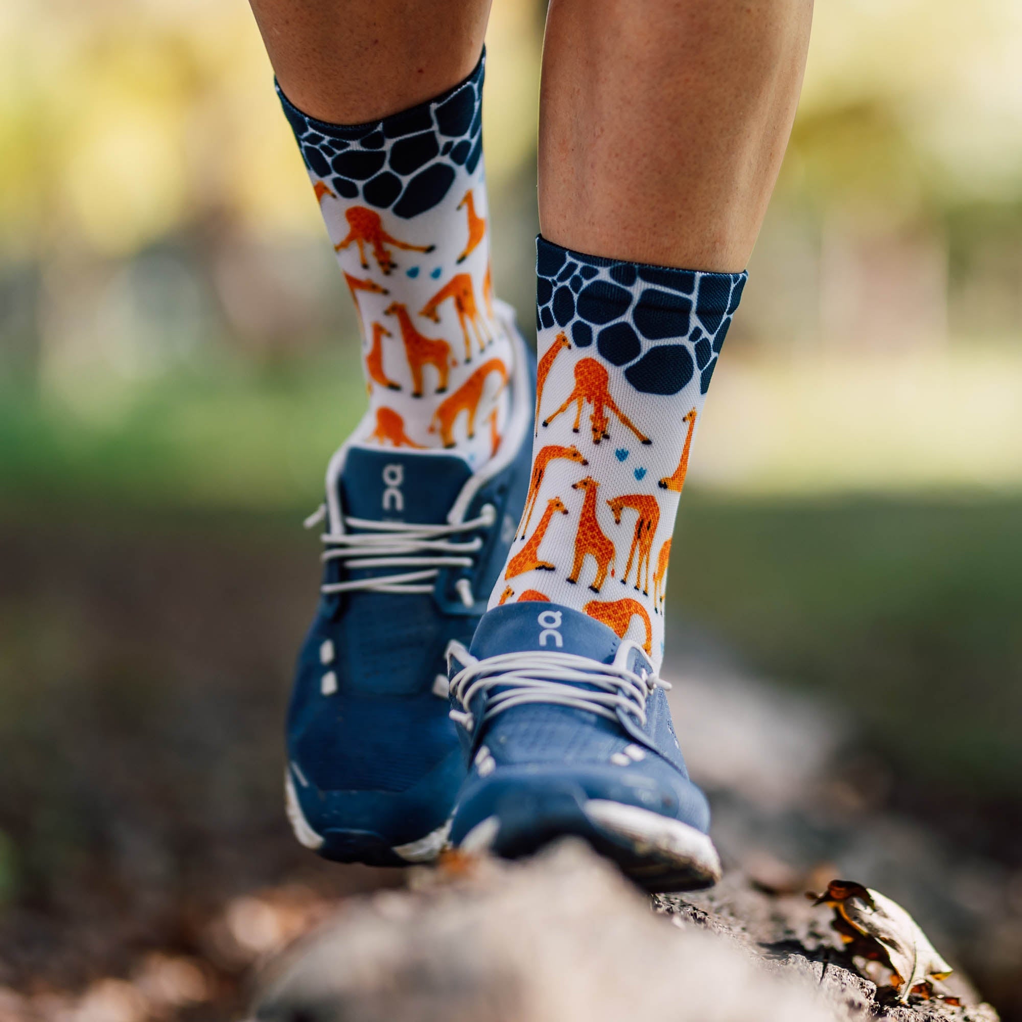 Giraffe Crew Socks