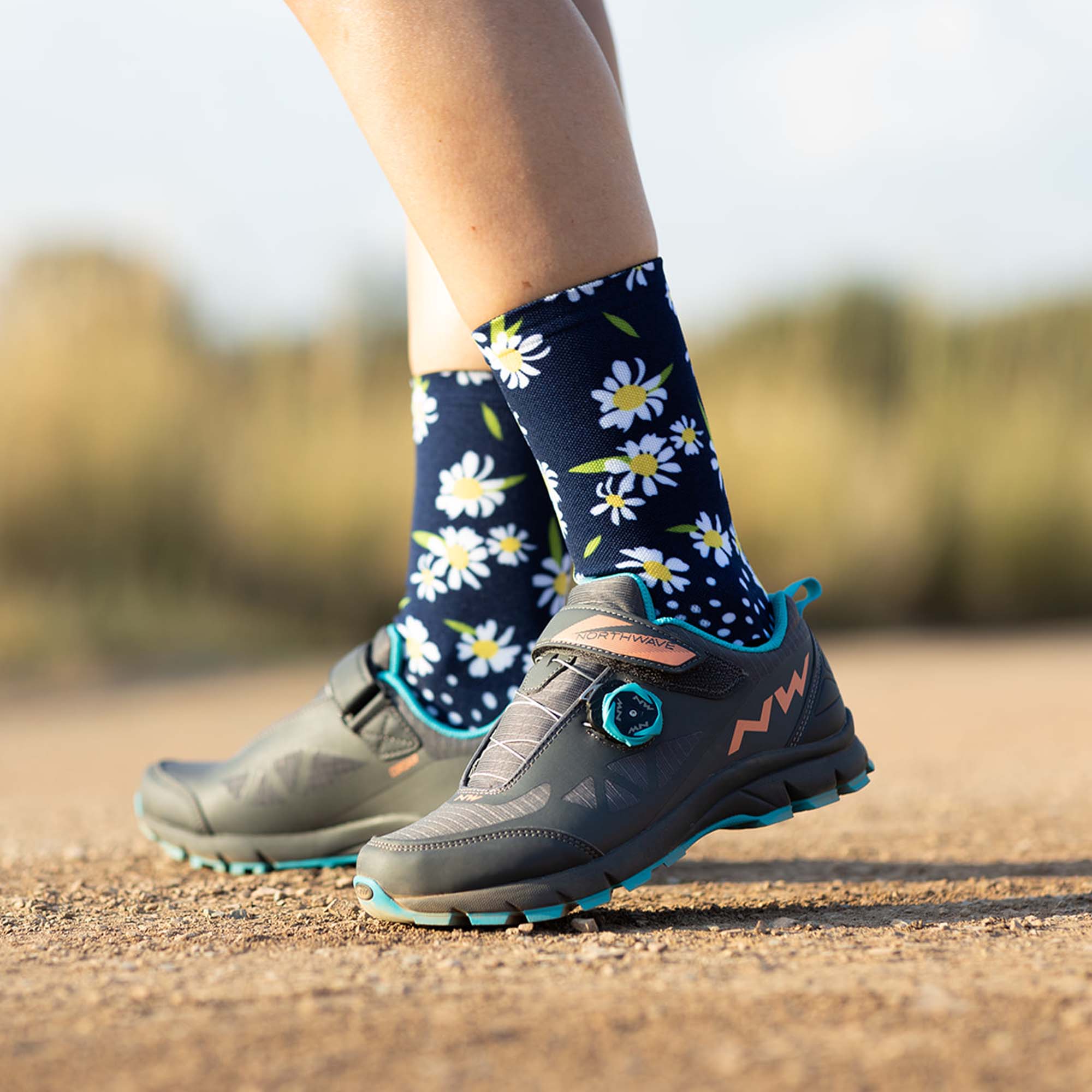 Daisy Crew Socks