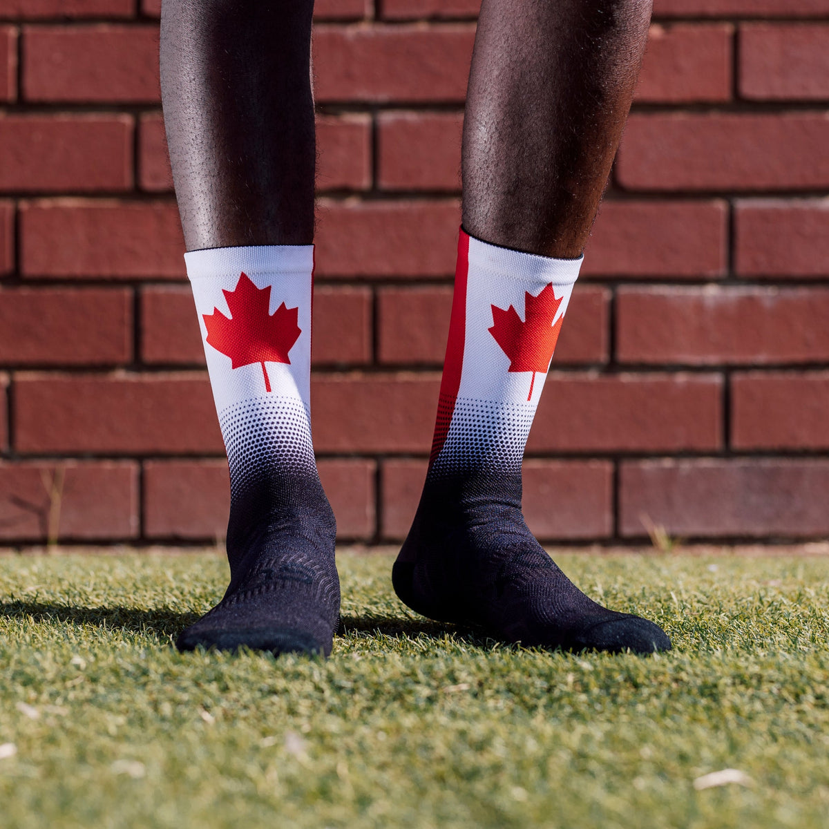 Canada Flag Crew Socks