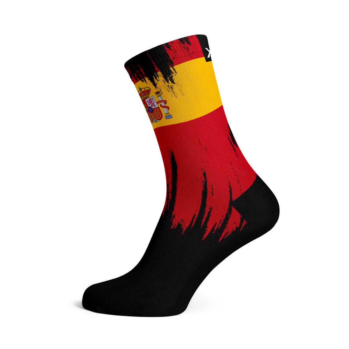 Spain Splash Flag Crew Socks