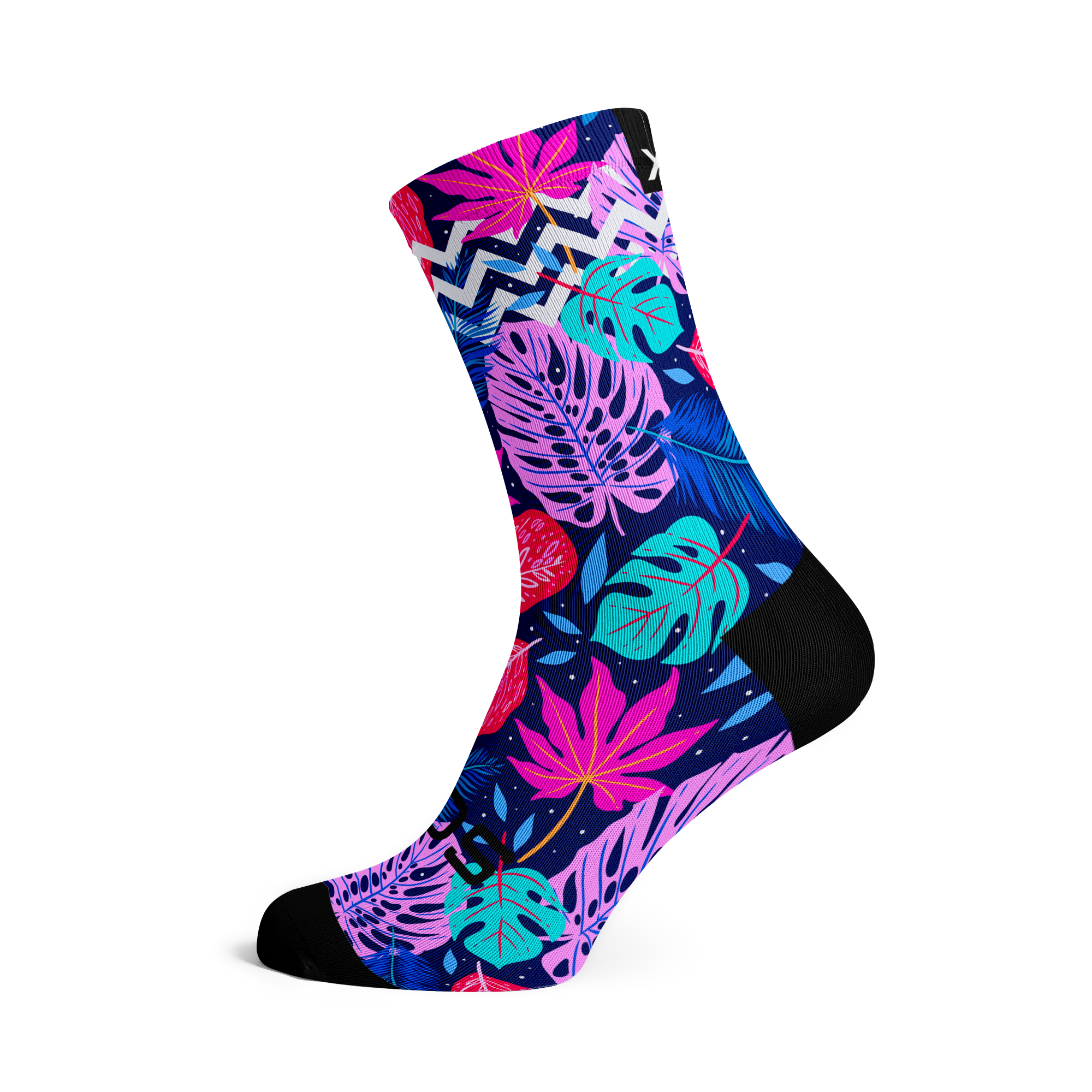Tropical Nights Crew Socks