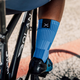 Slight Blue Crew Socks