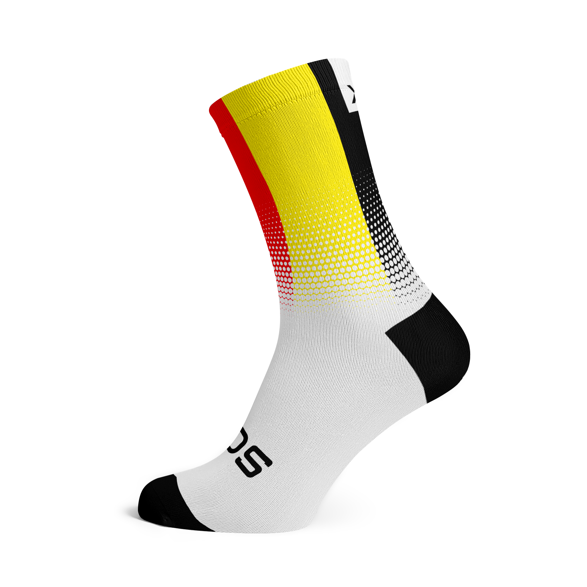 Belgium Flag Crew Socks