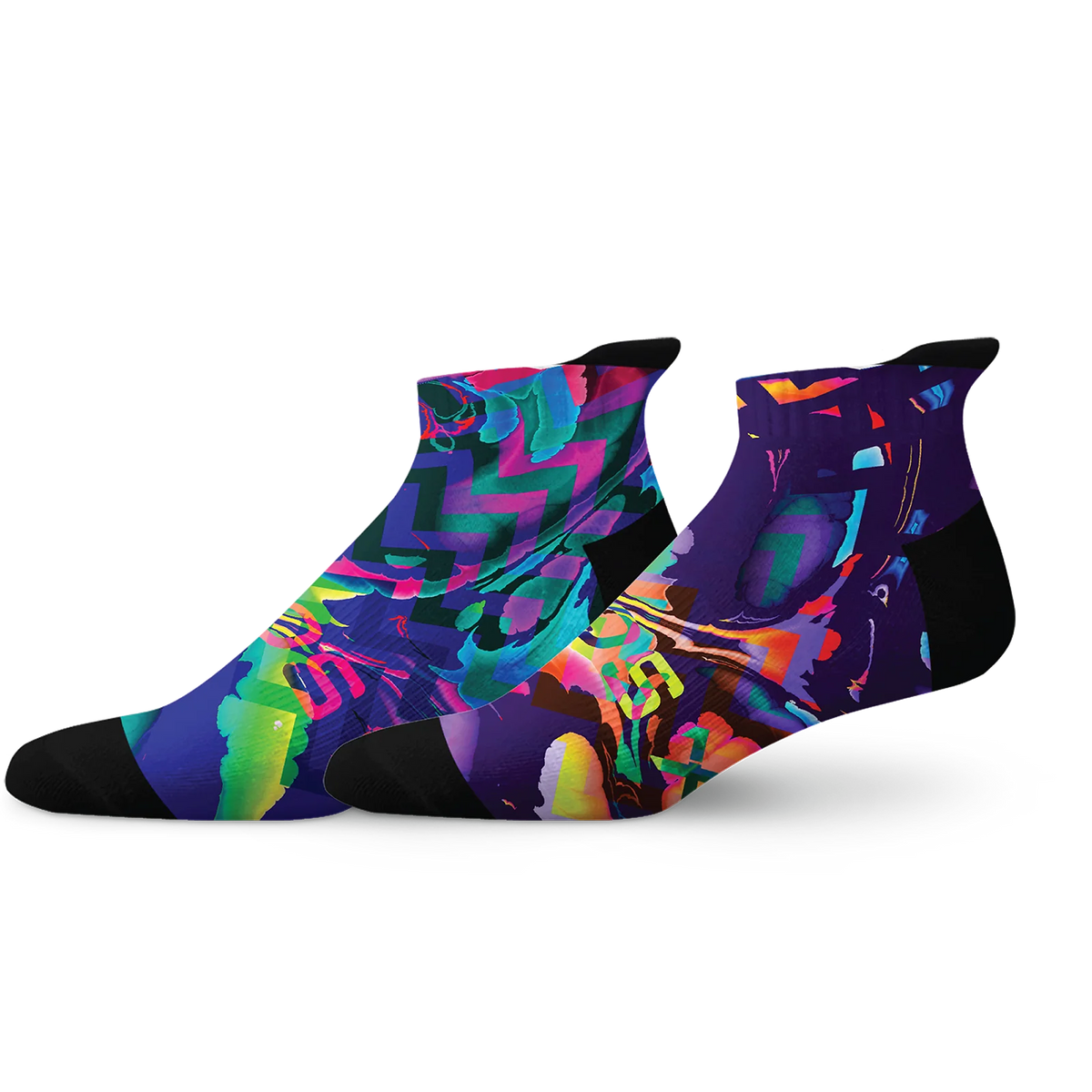 Colour Spill Tab Combo Socks