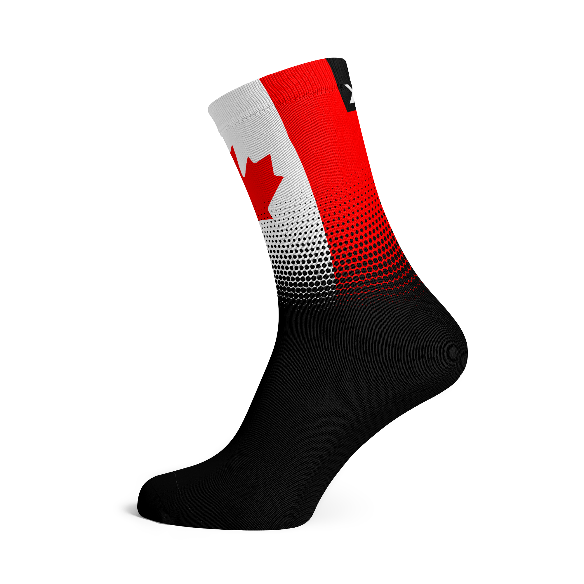Canada Flag Crew Socks
