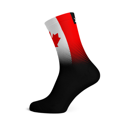 Canada Flag Crew Socks