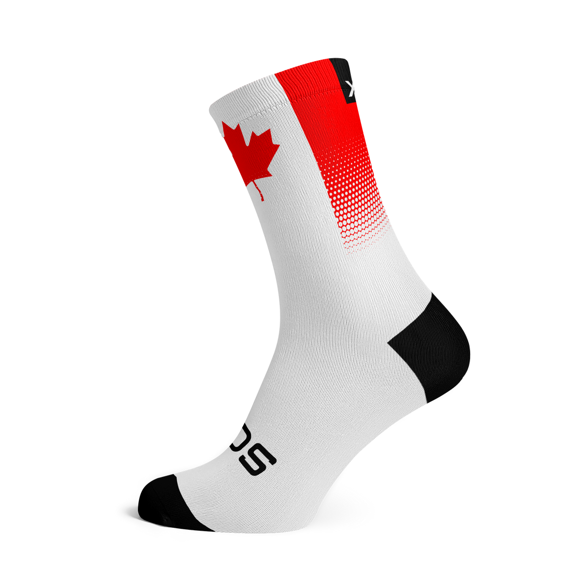 Canada Flag Crew Socks