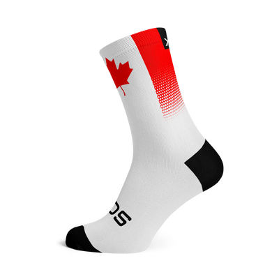 Canada Flag Crew Socks