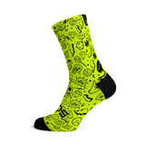Fluo Doodle Socks
