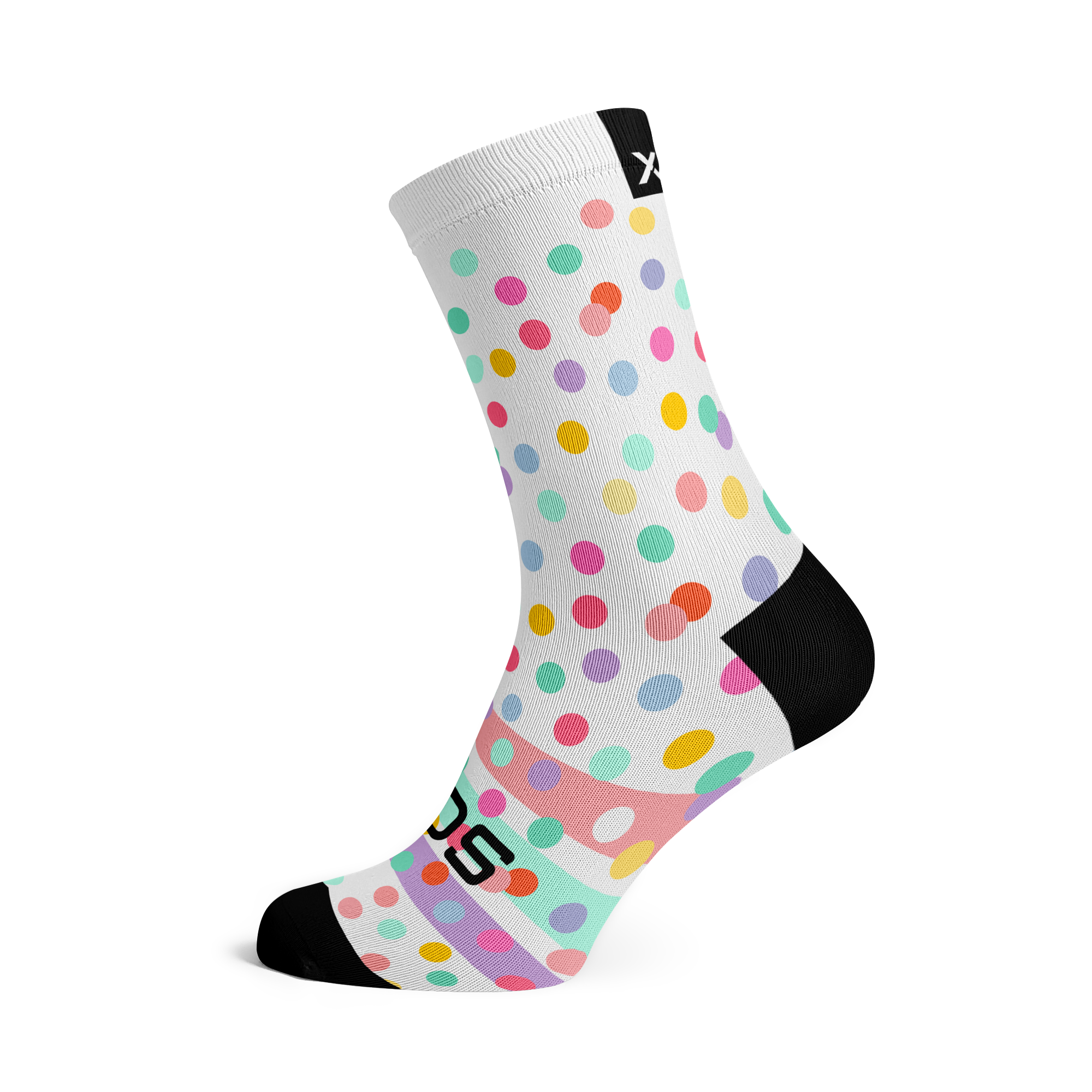 Dots Crew Socks