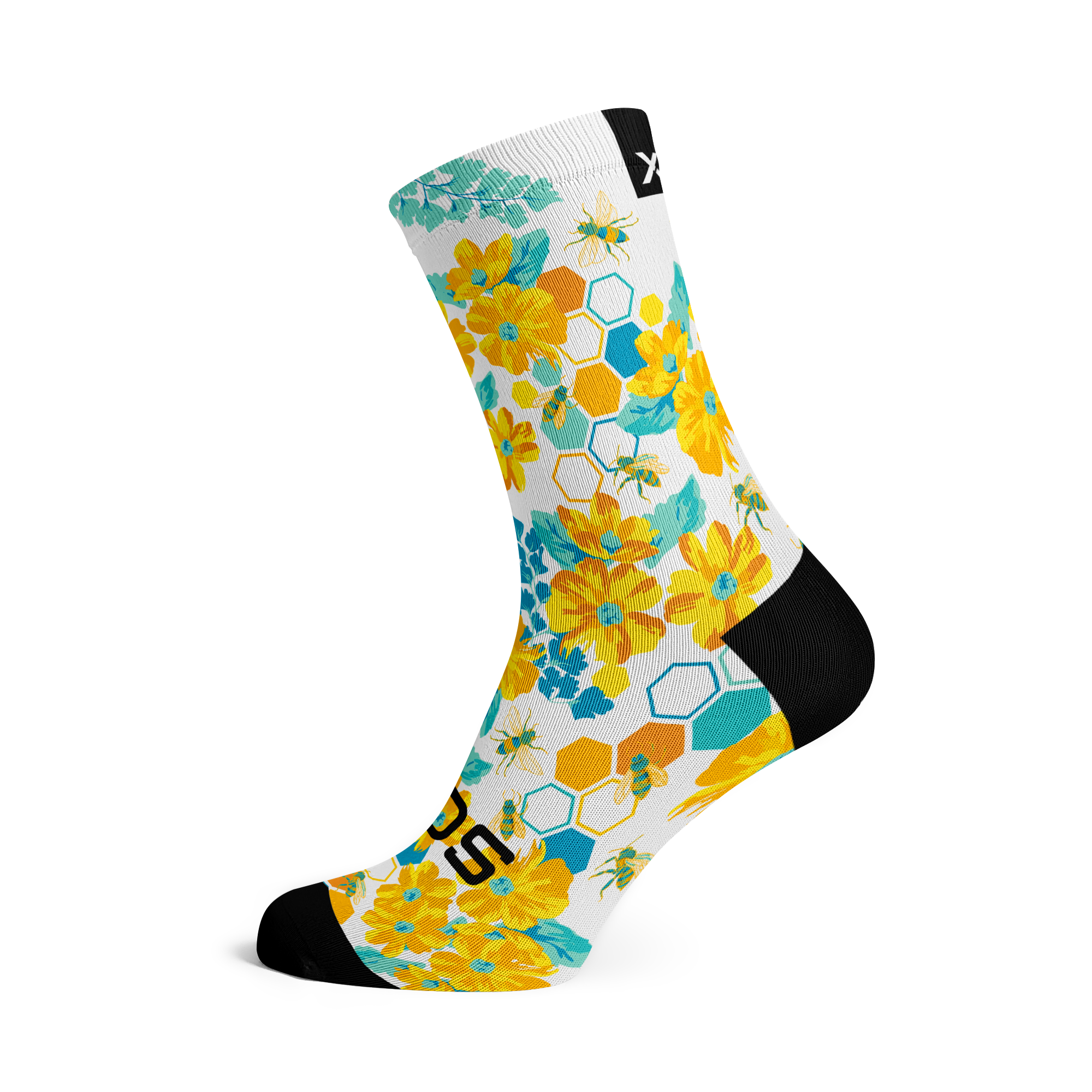 Honey Bees Casual Crew Socks