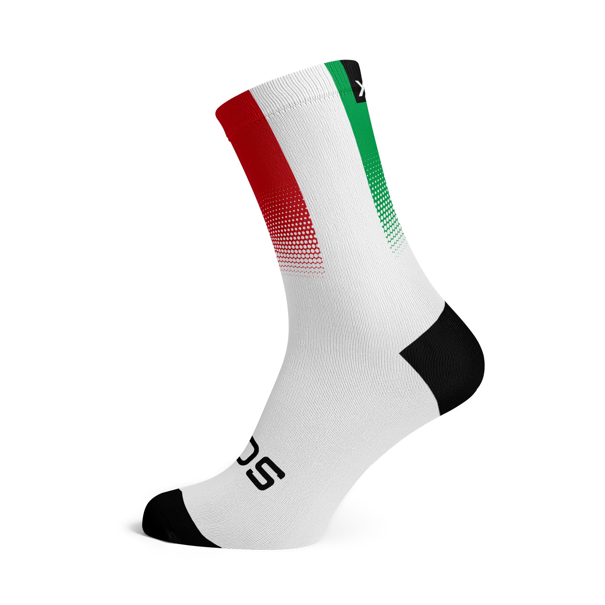 Italy Flag Crew Socks
