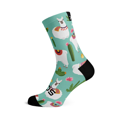 Llama Crew Socks