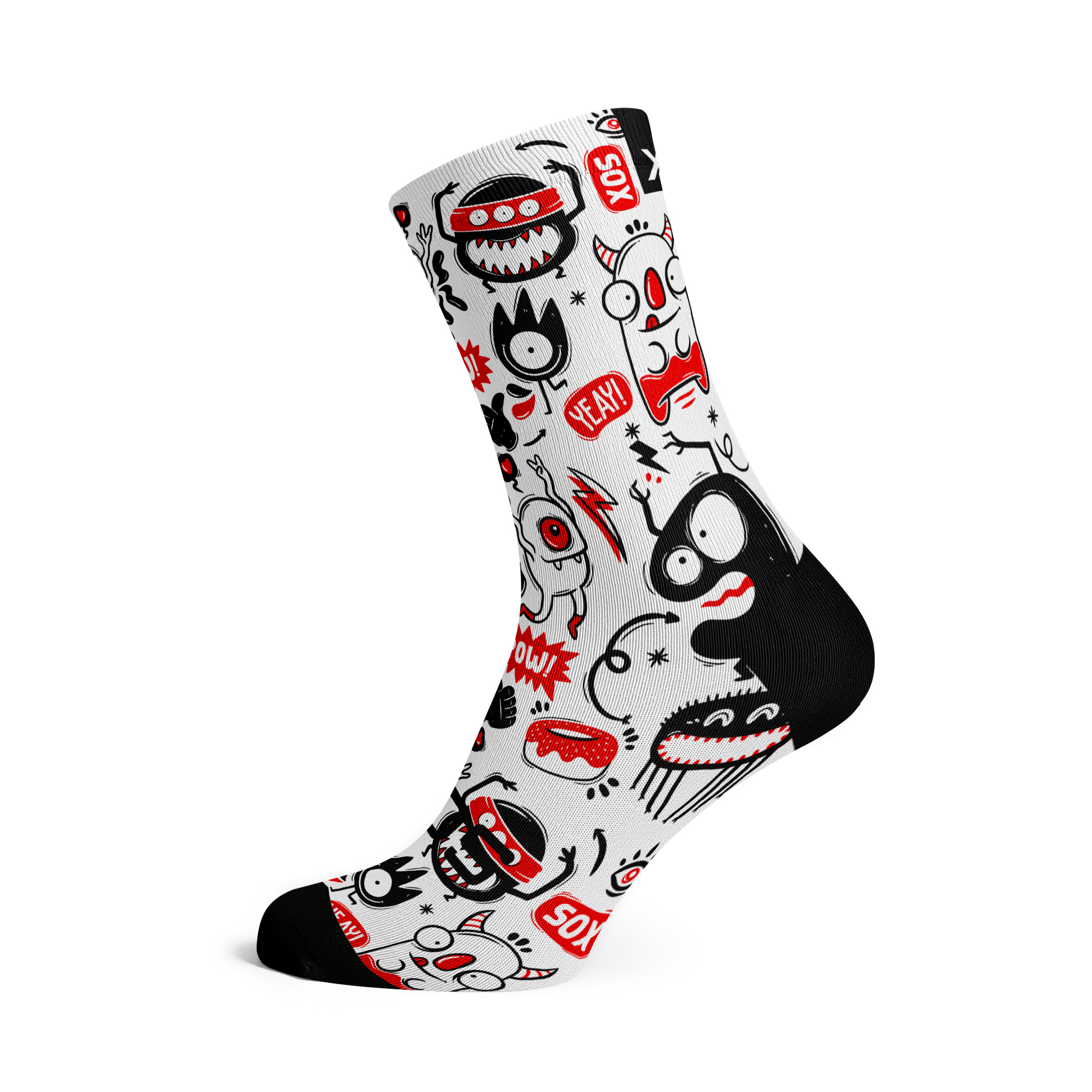 Monster Crew Socks