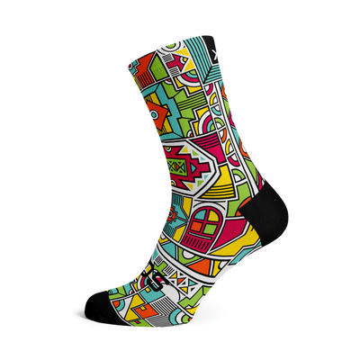 Ndebele 2.0 Heritage Crew Socks