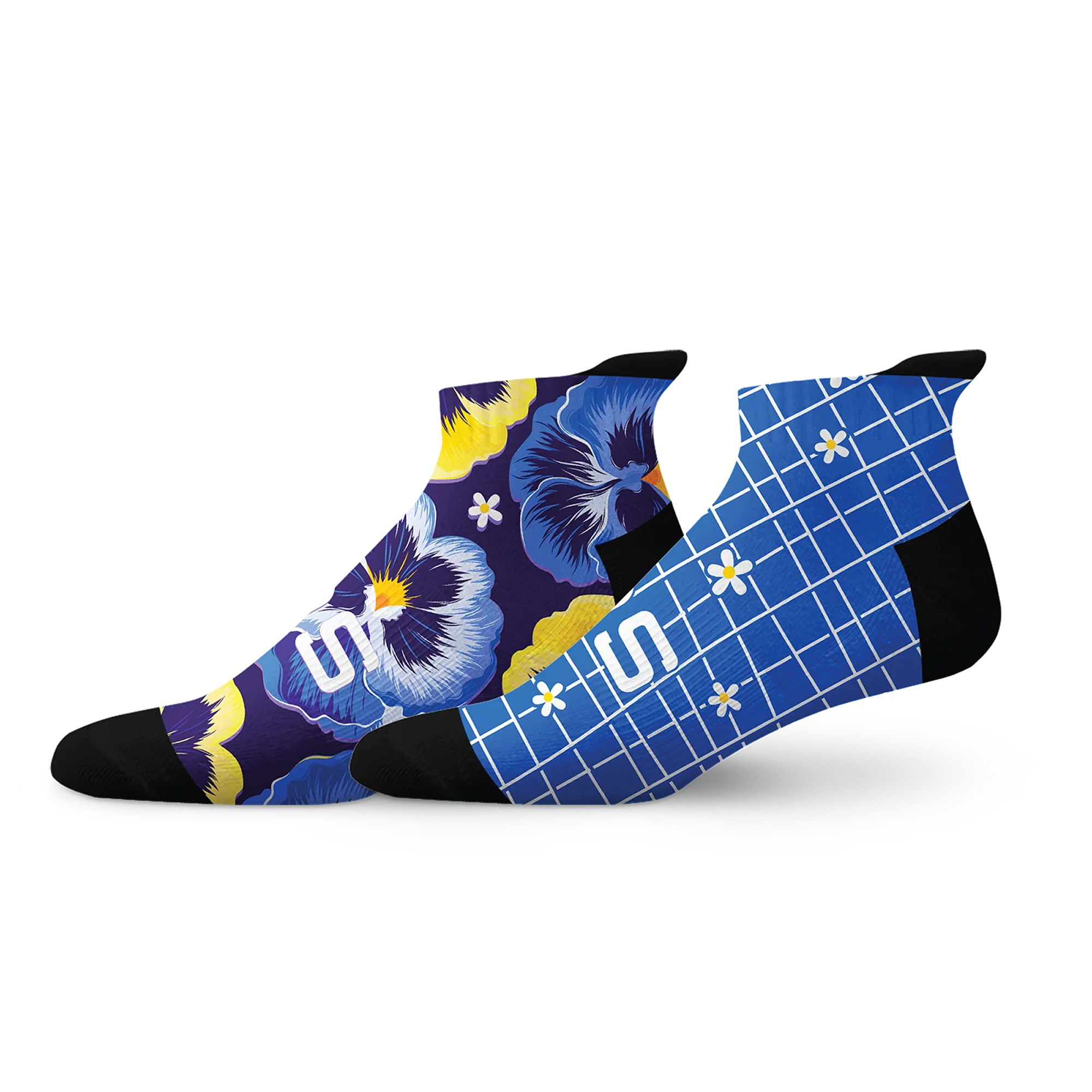 Pansy Tab Combo Socks