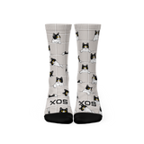 Peekaboo Paws Active Crew Socks