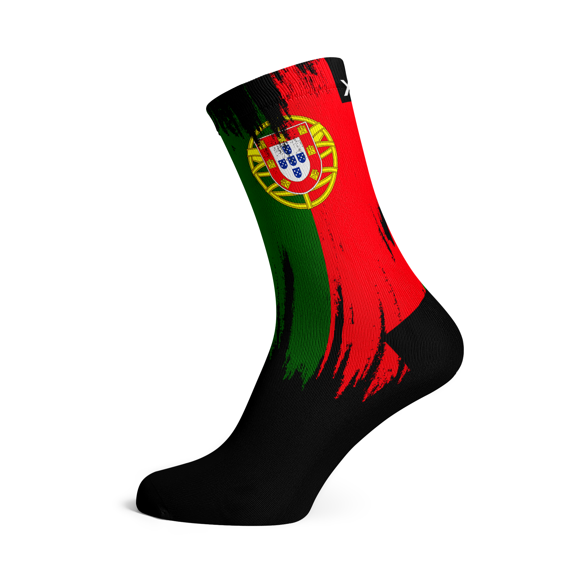 Portugal Splash Flag Crew Socks