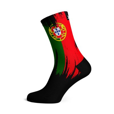Portugal Splash Flag Crew Socks