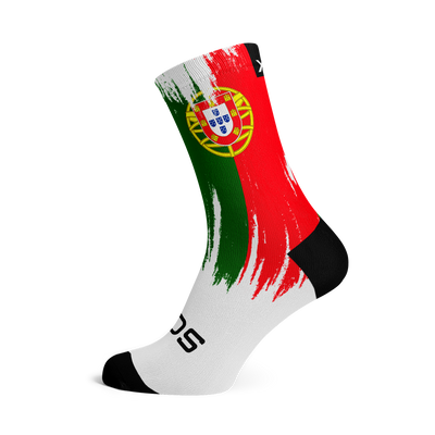 Portugal Splash Flag Crew Socks
