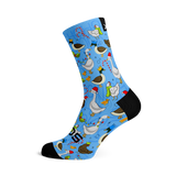 Festive Flock Crew Socks