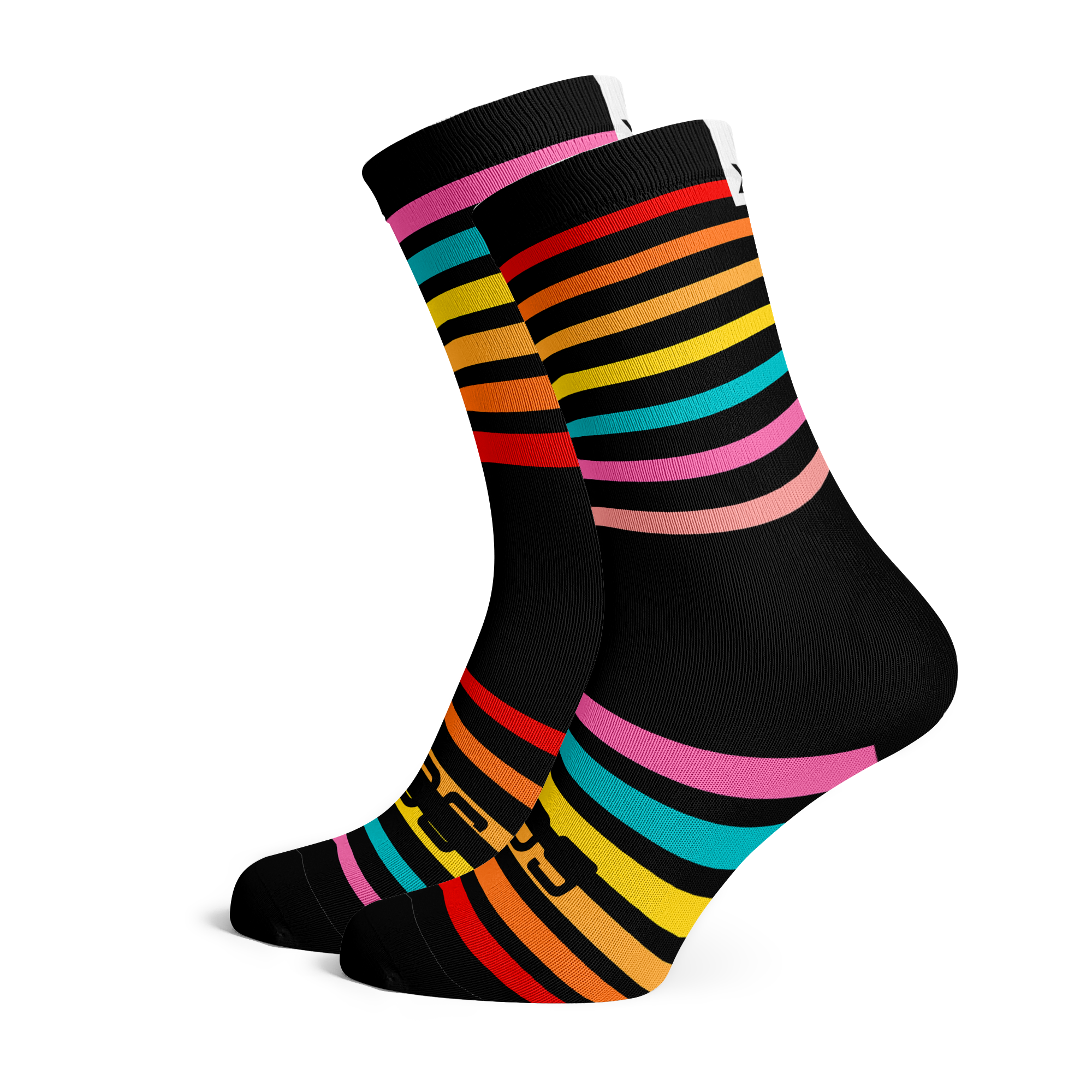 Rainbow Crew Socks