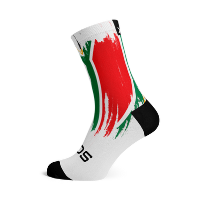 SA Splash White Socks