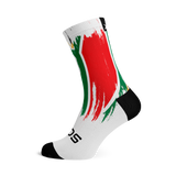 SA Splash White Flag Socks