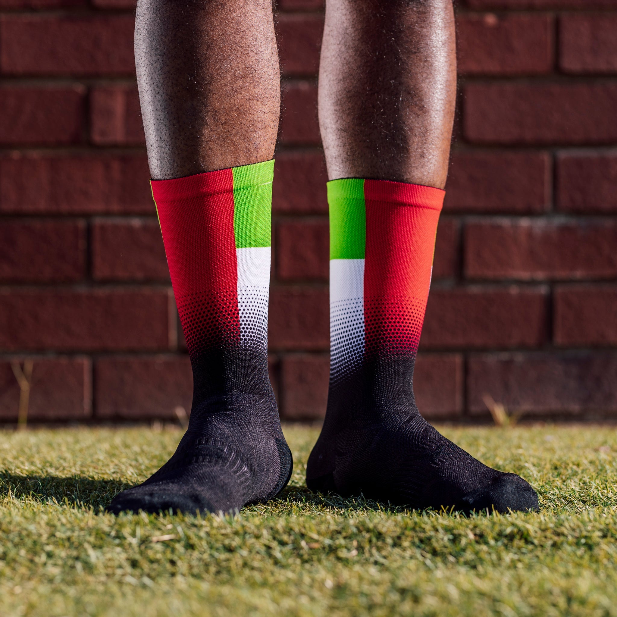UAE Flag Crew Socks