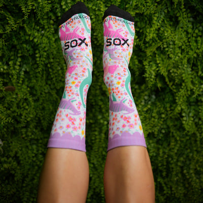 Wonderland Crew Socks