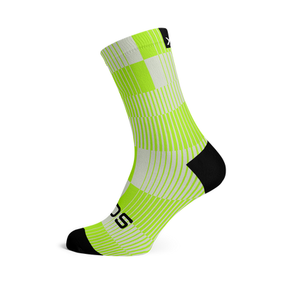 Slight Green Crew Socks