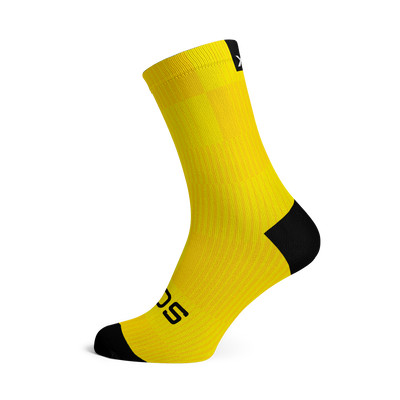 Slight Yellow Crew Socks