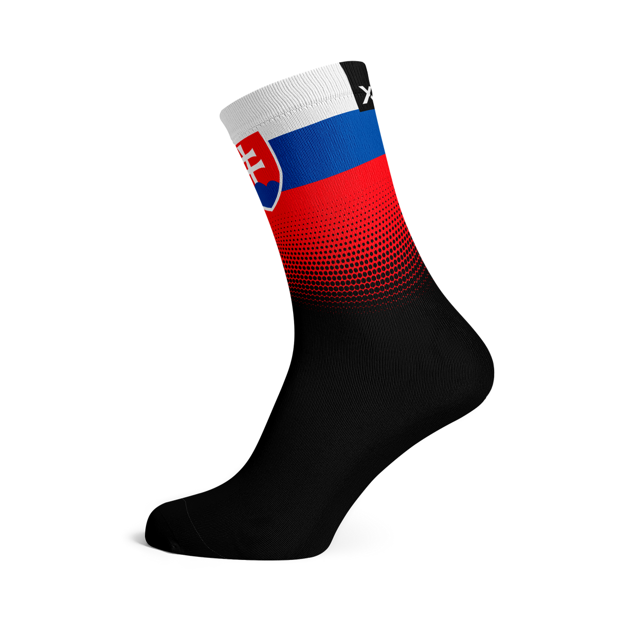 Slovakia Flag Crew Socks