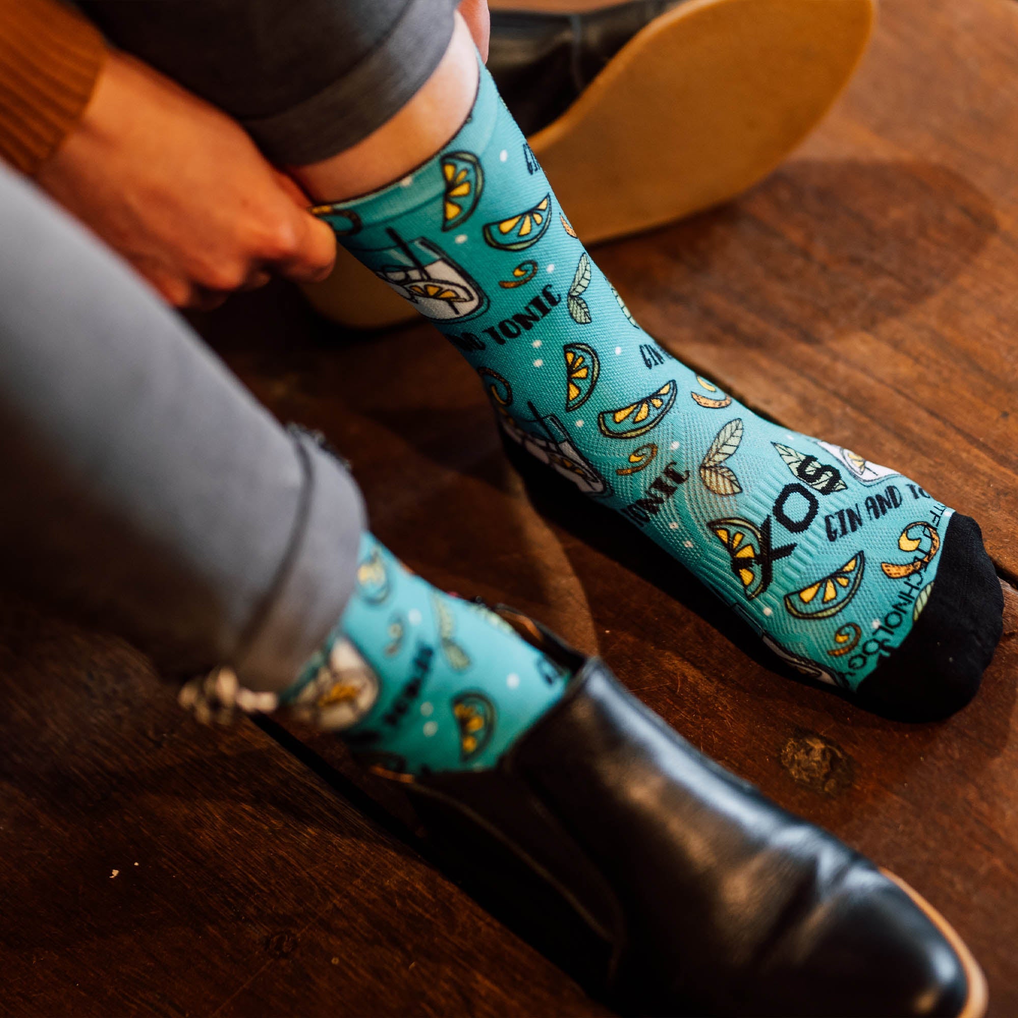Gin Crew Socks