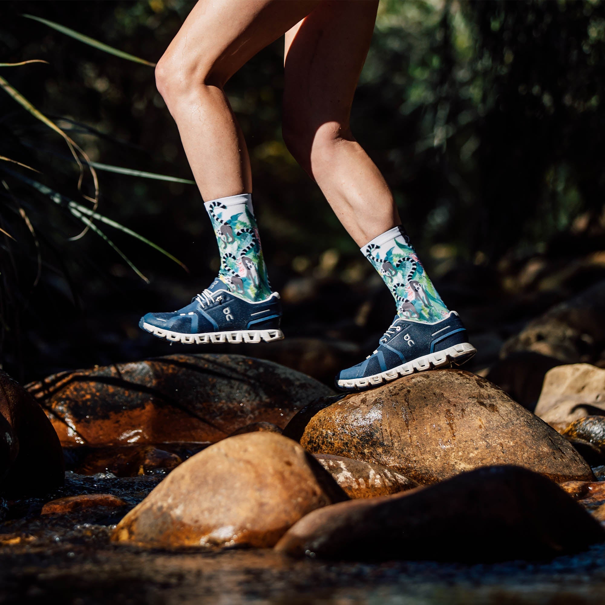 Lemur Crew Socks