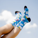 Rainbow Blue Socks