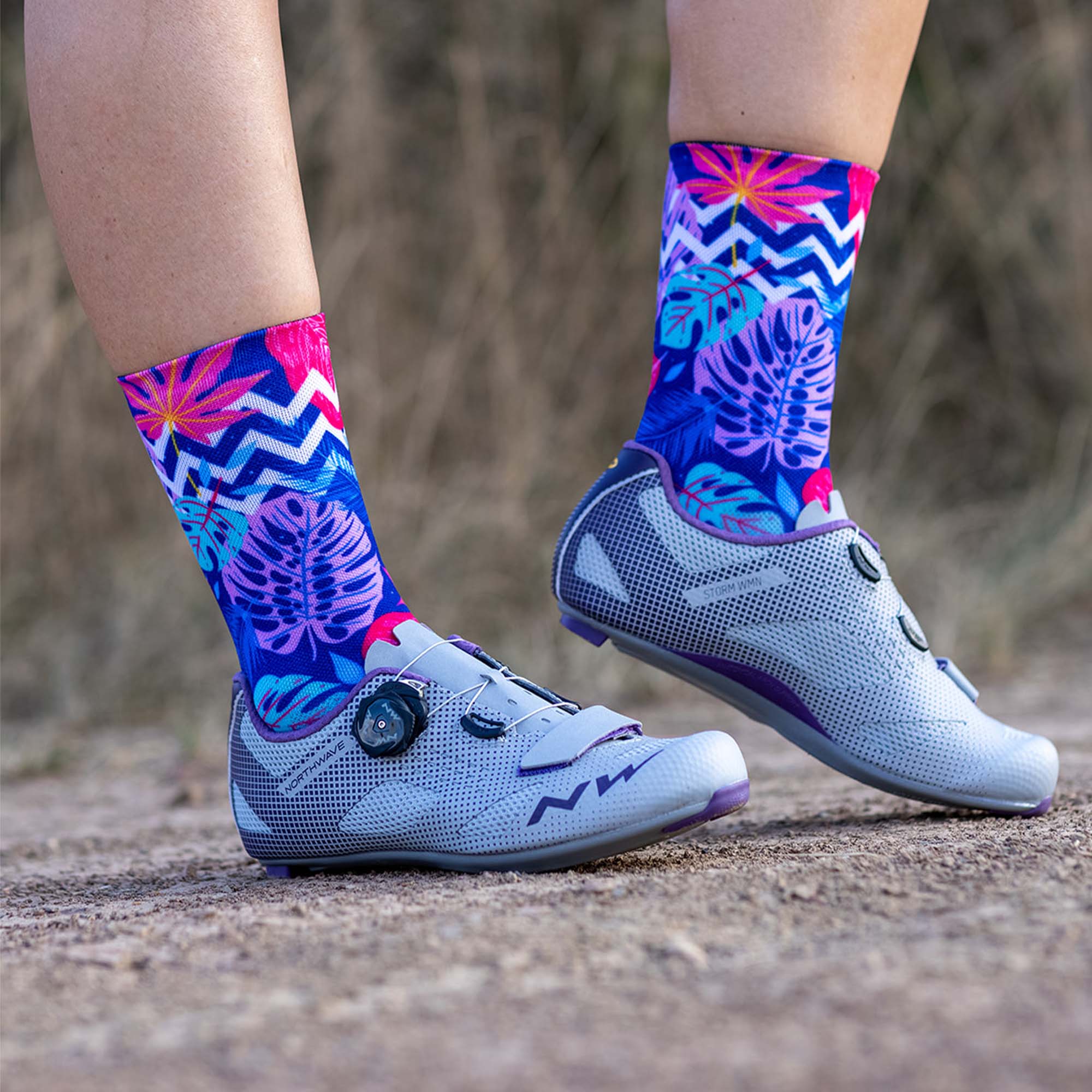Tropical Nights Crew Socks