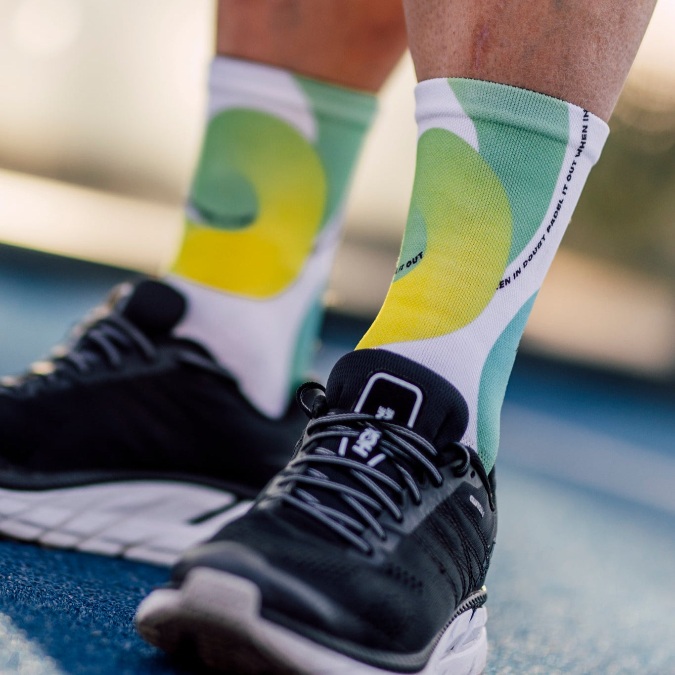 Rollercoaster Padel Crew Socks