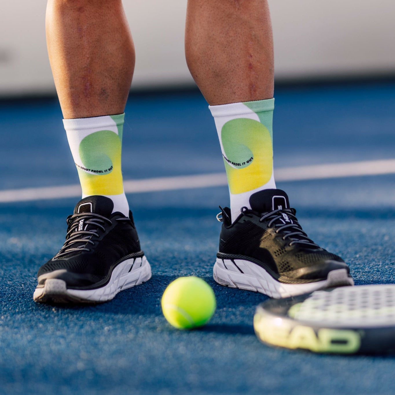 Rollercoaster Padel Crew Socks