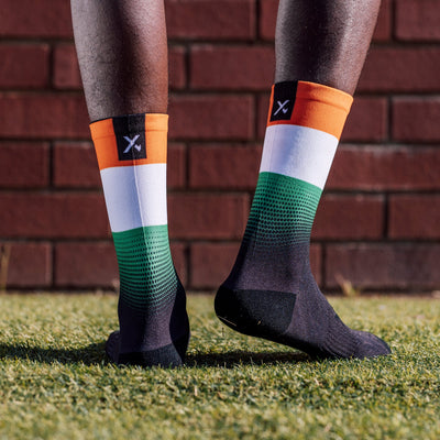 India Flag Crew Socks