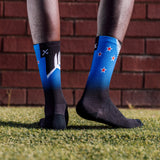 New Zealand Silver Fern Flag Socks